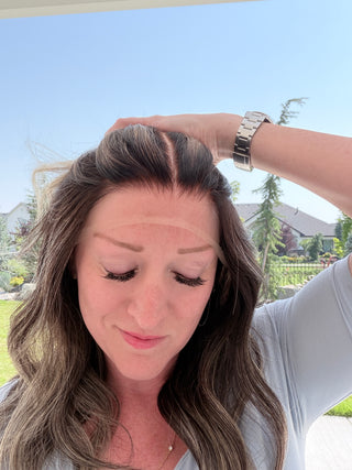 The Alessia | Smoky Brunette Balayage | Remy Human Hair Wig (Pre-Order)