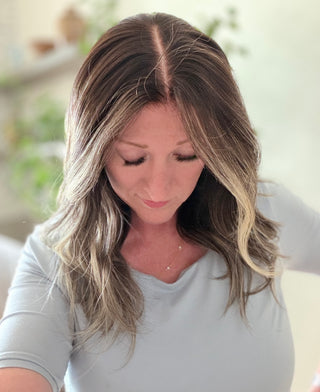 The Alessia | Smoky Brunette Balayage | Remy Human Hair Wig (Pre-Order)