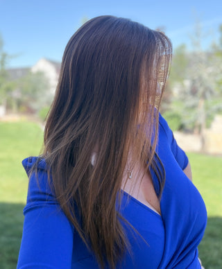 The Vera | Soft Auburn Brunette | Remy Human Hair Wig (Pre-Order)