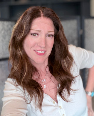 The Mallory | Dimensional Chestnut Brunette with Auburn Ribbons | Remy Human Hair (Pre Order)