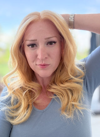 Juliette | Soft Strawberry Golden Blonde | Remy Human Hairs | (Pre Order)