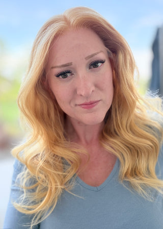 Juliette | Soft Strawberry Golden Blonde | Remy Human Hairs | (Pre Order)