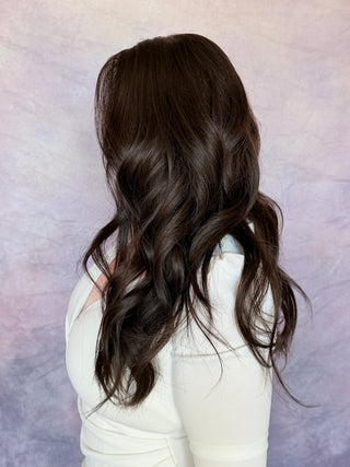 The Jasmine | Deep Brunette | Remy Human Hair (Various Ready to Ship Lengths)