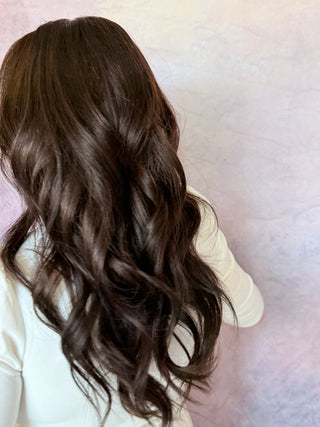 The Jasmine | Deep Brunette | Remy Human Hair (Various Ready to Ship Lengths)