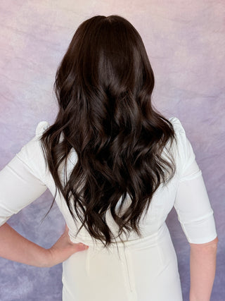 The Jasmine | Deep Brunette | Remy Human Hair (Various Ready to Ship Lengths)