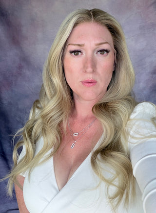 The Estelle | Luminous Neutral Pearl Blonde | Remy Human Hair Wig (Pre-Order)