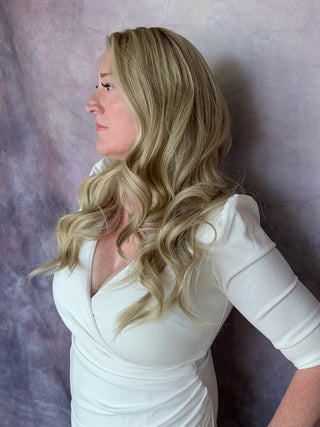 The Estelle | Luminous Neutral Pearl Blonde | Remy Human Hair Wig (Pre-Order)