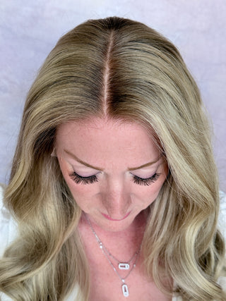 The Estelle | Luminous Neutral Pearl Blonde | Remy Human Hair Wig (Pre-Order)