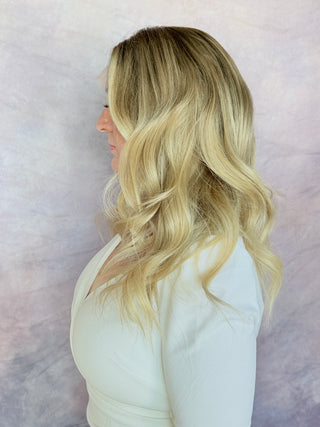 The Corinne |  Dimensional Rooted Beige  Blonde | Remy Human Hair (Pre Order)