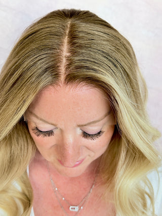 The Corinne |  Dimensional Rooted Beige  Blonde | Remy Human Hair (Pre Order)