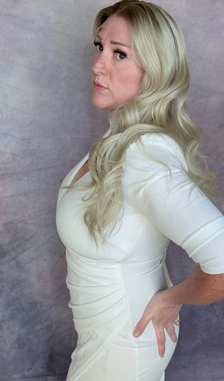 The Blaire | Cool Pearl Blonde | Remy Human Hair Wig (Pre-Order)