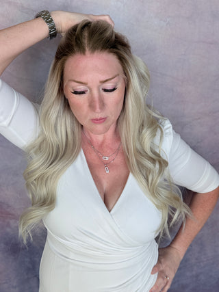 The Blaire | Cool Pearl Blonde | Remy Human Hair Wig (Pre-Order)