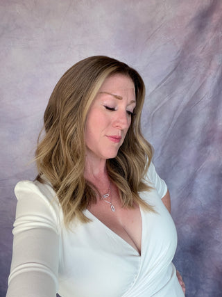 The Sienna | Dimensional Beige Bronde | Remy Human Hair Wig Pre Order)