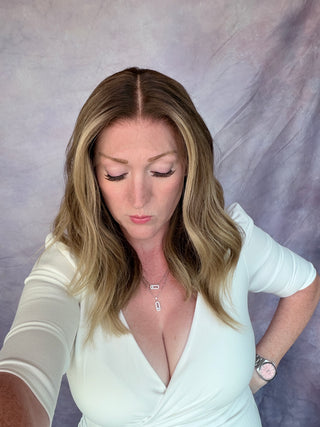 The Sienna | Dimensional Beige Bronde | Remy Human Hair Wig Pre Order)