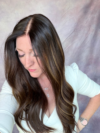 The Nadine | Dimensional Espresso Brunette | Remy Human Hair Wig (Pre-Order)