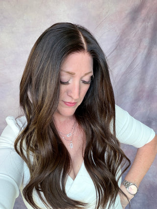 The Nadine | Dimensional Espresso Brunette | Remy Human Hair Wig (Pre-Order)