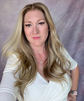 The Vivienne |  Dimensional Pearl Champagne Blonde | Remy Human Hair | Ready to Ship Lengths