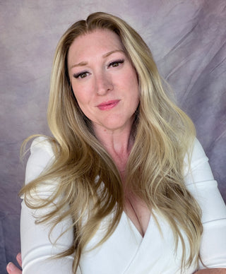 The Vivienne |  Dimensional Pearl Champagne Blonde | Remy Human Hair | Ready to Ship Lengths