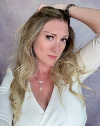 The Camille |  Dimensional Champagne Blonde Taupe Root | Remy Human Hair (Ready to Ship Lengths)