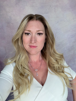 The Camille |  Dimensional Champagne Blonde Taupe Root | Remy Human Hair (Ready to Ship Lengths)