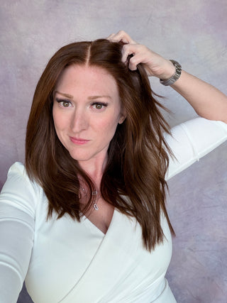 The Vera | Soft Auburn Brunette | Remy Human Hair Wig (Pre-Order)