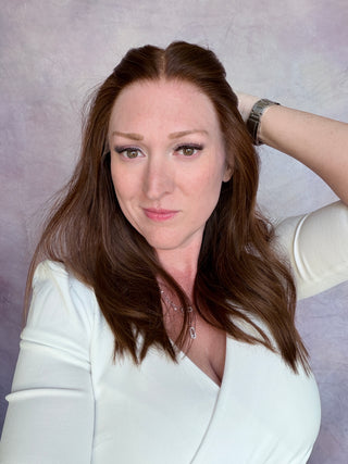 The Vera | Soft Auburn Brunette | Remy Human Hair Wig (Pre-Order)