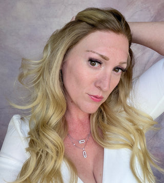 The Corinne |  Dimensional Rooted Beige  Blonde | Remy Human Hair (Various Ready to Ship Lengths)