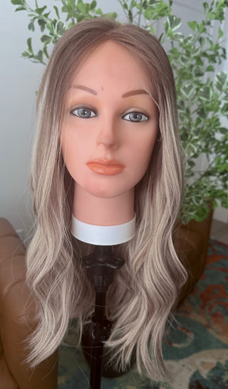 The Celeste | 22” Light Rooted Blonde | Remy Human Hair