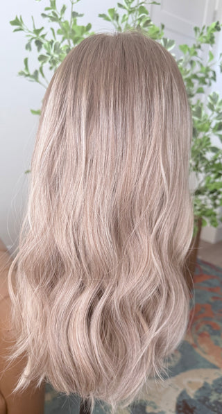 The Celeste | 22” Light Rooted Blonde | Remy Human Hair