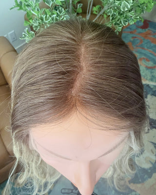 The Celeste | 22” Light Rooted Blonde | Remy Human Hair