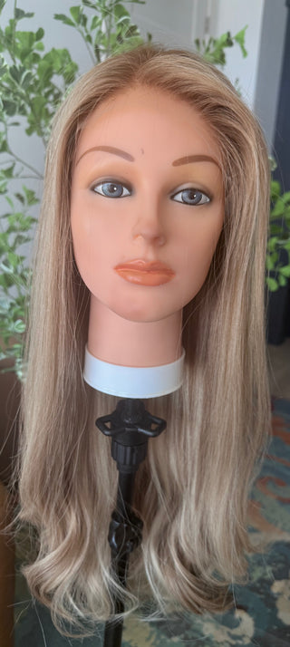 The Aspen | 21" Warm Bronde with Money Pieces | Remy Human Hair