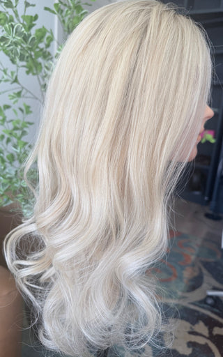 The Bora Bora Blonde | 22" Bright Blonde | Remy Human Hair