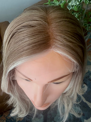 The Aspen | 21" Warm Bronde with Money Pieces | Remy Human Hair