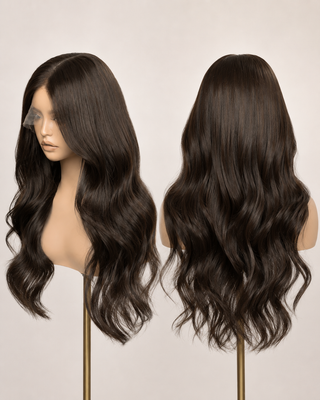 The Nora | Natural Dark Brunette | Remy Human Hair